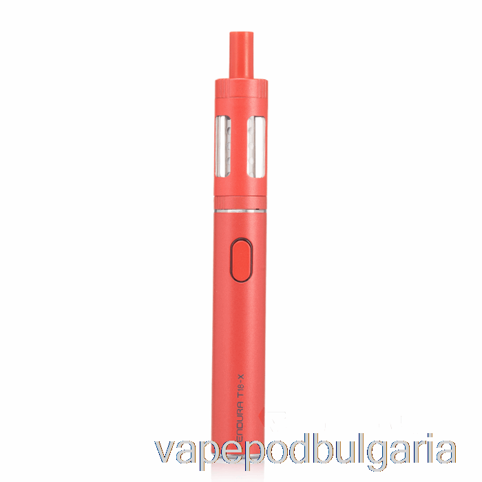 Vape 10000 Дръпки Innokin Endura T18-x Starter Kit Crimson